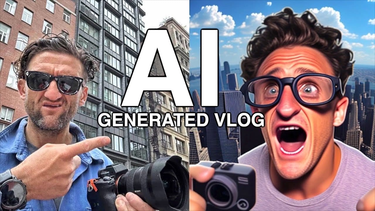 Casey Neistat produceert de vlog die aanbevolen is door ChatGPT