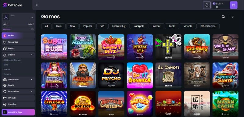 Betspino review: €800 welkomstbonus en 120 gratis spins